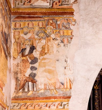 Fresco, St. Maria del Conforto Church, Maia Bassa, Merano, Trentino Alto Adige, Italy by Unknown